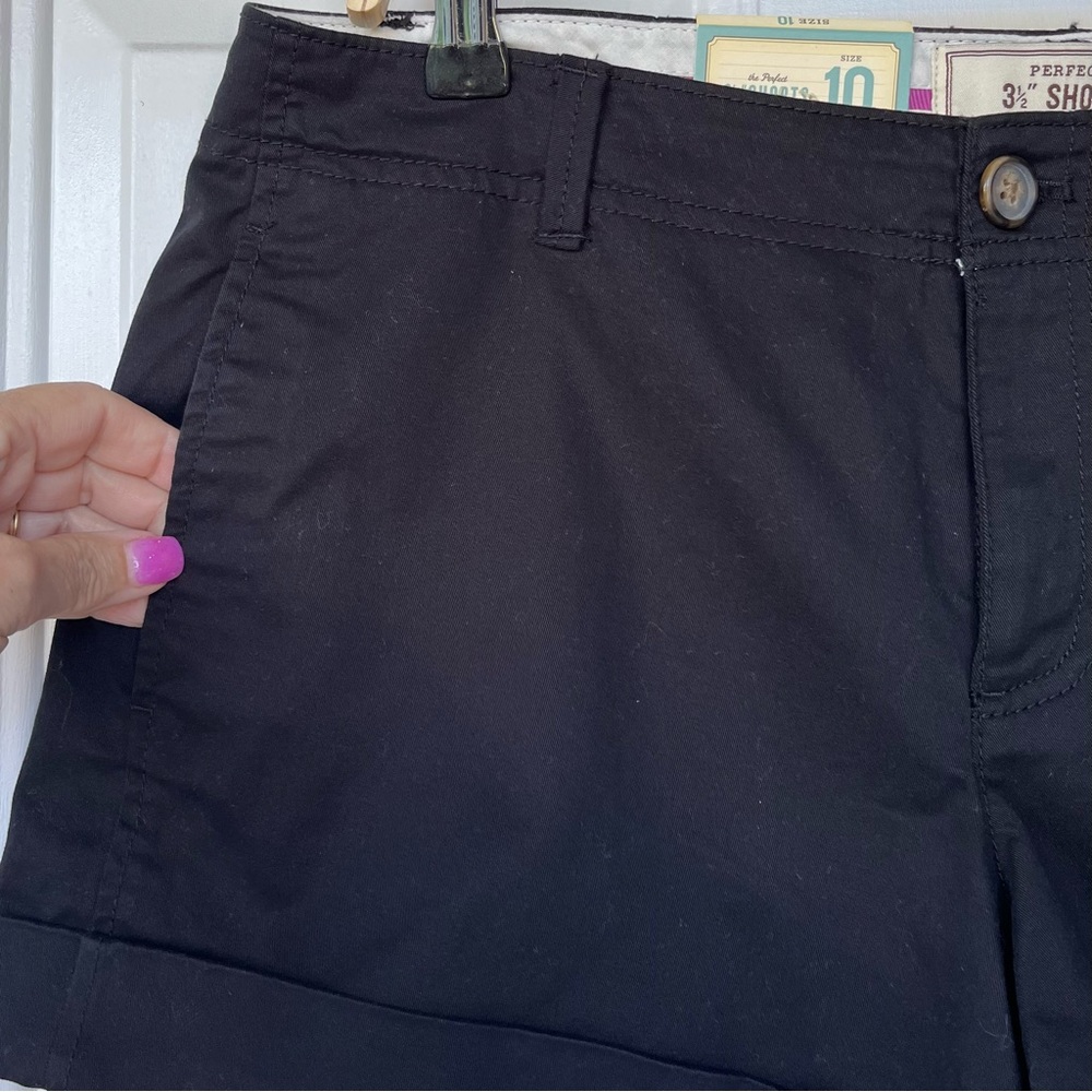 •Old Navy• NWT Perfect Shorts in Black - Size 12 - Picture 5 of 7